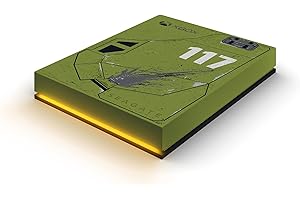 Seagate Game Drive for Xbox Halo Infinite SE 5TB External Hard Drive HDD, USB 3.2 Gen 1 for Xbox One and Xbox Series X|S, Cus