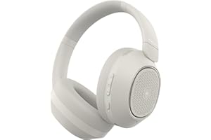 PowerLocus Hybrid Active Noise Cancelling Kopfhörer, 60 Std. Spielzeit Kopfhörer Kabellos, Transparenzmodus Hi-Fi Stereo Wireless Headphones mit Bass-Taste, Faltbares, Mikrofon für Reisen, Handy, PC