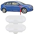 BIAREN 2x Side Marker Indicator Repeater Light Lamp Lens Clear For Ford Fiesta Fusion Focus Mk2 C-Max Focus C-Max 4M5A13K309AA 1336185