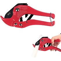 Tagliatubi Professionale Per PVC Fino A 42 Mm – Tronchese A Cricco, Ideale Per Idraulici E Fai Da Te