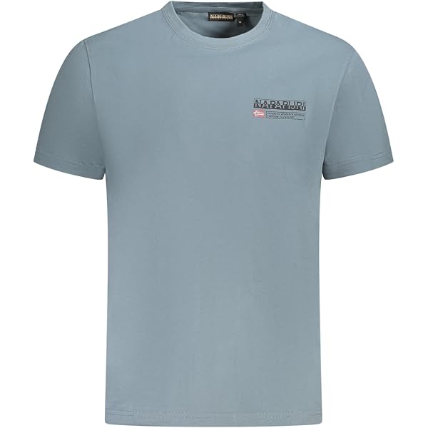 Napapijri Herren T-Shirt S-Aylmer – Kurzarm, Aus Baumwolle, In Weiß, Für Freizeit & Sport