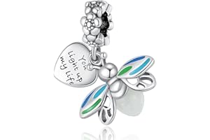 HAEPIAR 100th Mickey Minnie S925 Sterling Silver Charm in argento sterling per braccialetto collana Charm Dangle per le donne ragazze regali di compleanno