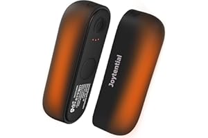 Joytential 10000mAh Chauffe Mains Rechargeables, 2 en 1 Chaufferette Électriques Magnétiques Portables, 3 Niveaux de Chaleur, Chauffe-Main pour Extérieur, Camping, Cadeau pour Hommes et Femmes