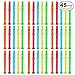 Produktbild THE TWIDDLERS 45x Bunte Mini Spielzeug Flöte für Kinder – Farbiges Kinder-Instrument & Kinderflöte – Ideal als Kindergeburtstag, Gastgeschenk, Geburtstags-Mitbringsel & Party-Scherzartikel