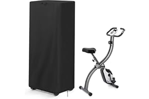 Hohong Funda plegable para bicicleta estática, impermeable, tela Oxford, 51 x 42 x 139 cm