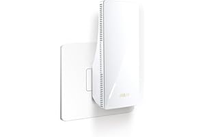 ASUS RP-BE58 BE3600 Dual Band WiFi 7 AiMesh Repeater (przedłużacz zakresu, do 3600 Mbps, bezszwowa siatka WiFi, łatwa konfiguracja za pomocą aplikacji)