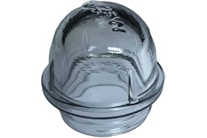 AESAMARKET VETRO PORTALAMPADA FORNO Ø 41 mm FILETTO ø 33 mm H 38 mm