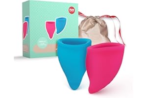 ‎FUN FACTORY Fun Factory FUN CUP Size A - Ergonomische Menstruationstassen für schwächere Tage (2 Cups - Klein)