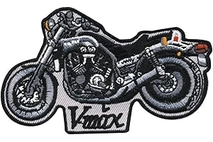 FAN-OMENAL Aufnäher - Motorrad V-Max - 04767 - Gr. ca. 10,5 x 6,5 cm - Patches Stick Applikation