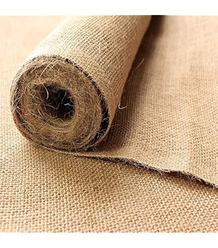 Jutesack-Stoff Natur, 1m Breit – Vielseitig Für Basteln, Garten, Unkrautbekämpfung (wahlweise 5m Länge)