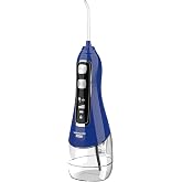 Waterpulse V580 Taşınabilir Şarjlı Ağız Duşu - 5 Basın&ccedil; Modlu Diş ve Protez Temizleyici - Diş Eti Masaj Fonksiyonlu IPX7 Su G