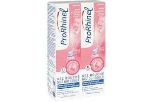 Prorhinel Spray Nasal, Lavage Nez Bouché, Qui Coule et Congestionné, Pour Nourrissons et Jeunes Enfants, Fabriqué en France, Lot de 2x100ml