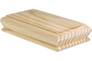 Jackson Woodturners Pine Double Pyramid Cap for 90mm Newel Post