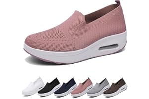 IXII Chaussures Femmes Baskets OrthopéDiques à Plateforme pour Femmes, Chaussures De Marche AntidéRapantes à Coussin d'air Chaussures OrthopéDiques De Course LéGèRes Et Respirantes