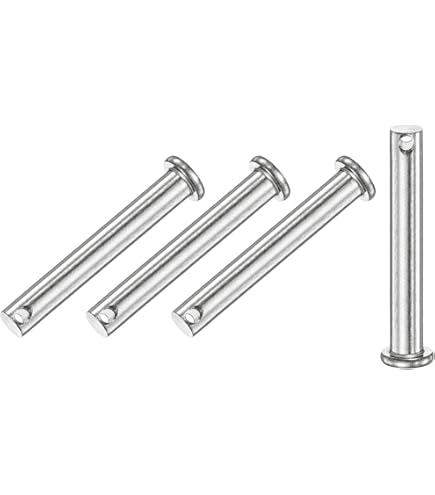 M8 X 80mm Flat Head 304 Stainless Steel Round Clevis Pins 5pcs - View #10