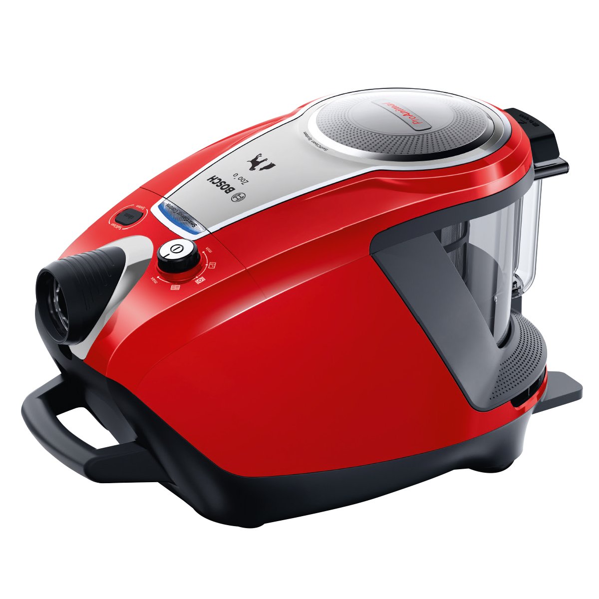 Bosch BGS7MSZOO Bodenstaubsauger beutellos, 850 W, tornadorot