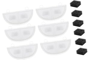 UncleS Set Von 3 Ersatzfilter Für Automatische Haustierbrunnen Katzen Wasser Für Kätzchen Spender Pet Water Ersatzfilter
