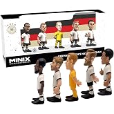 MINIX - DFB Almanya - 5'li Paket - PVC Fig&uuml;rler 7 cm - A (Ter Stegen/Werner/Rudiger/Fullkrug/Musiala)