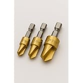Busstier PPRC Boru Genişletme U&ccedil; Seti 3 Par&ccedil;a Matkap Uyumlu Girişli Boru Genişletme U&ccedil;ları 15-19mm 18-24mm 24-31mm Dayanıklı 