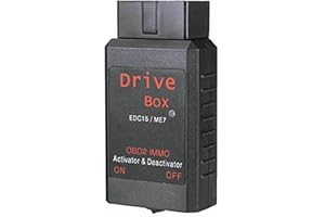 JIAHEY Drive Box EDC15/ME7 OBD2 Désactivateur Activat OBD2 Drive Box Désactivateur Activateur Accessoires de voiture