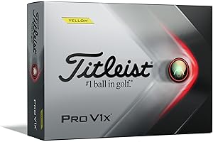 Titleist Pro V1x Bola de Golf, Hombre