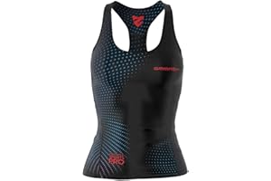 SMMASH Steampunk Sport Top Tank para Mujer, Camiseta de Tirantes Deportivas, Camiseta sin Manga para Fitness, Yoga, Formación, Material Transpirable y Antibacteriano