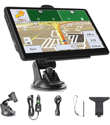 Navigazione GPS Per Camionisti Con Display 7 Pollici, Guida Vocale E Registrazione Della Velocità - Di Navigazione Per Camion Auto (asiatico - Foto 6