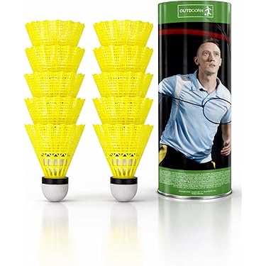 20 Pièces Volant Badminton Coloré Volant De Badminton En Plastique