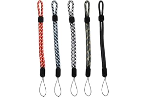 Kinizuxi Universale Handykette, Handy Umhängeband Schlüsselband Halsband Umhängen kompatibel mit meisten Smartphones（5 Packungen）