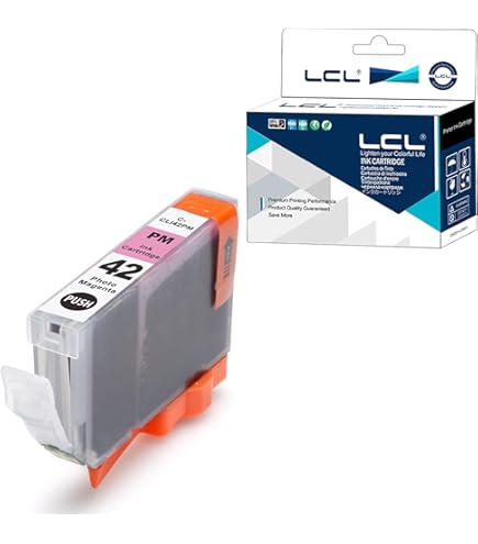 CANON Pack de 8 cartouches encre CLI-42 BK,GY,LG,C,M,Y,PC,PM