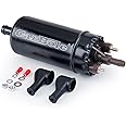 CarBole Universal Inline Extern Fuel Pump Fits 0580464070,High Pressure Petrol Pump,Up to 250bhp,Engine Fuel Tank Pump for Bosch,Black
