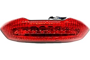 One by Camamoto Faro Stop Posteriore Completo (cod.77204328YR omologato Rosso Completo a LEDs Compatibile con Nrg Power)