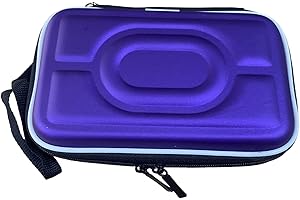 Hzycwgone Custodia per Nintendo Gameboy Advance Color Pocket GBA/GBC/GBP/DS Lite/NDSL/NDSi,Trasporto da Viaggio Borsa Rigida per GBA/GBC/GBP/DS Lite/NDSL/NDSi(Viola)