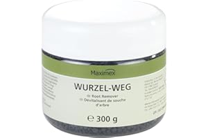 MAXIMEX WENKO Destructeur de souche | Dévitaliseur de souche | Accélère la décomposition naturellement | sans Fatigue sans Effort | Granulés inoffensifs pour Vos sols | Fabrication Allemande | 300g