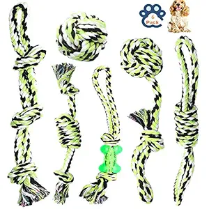 Dog Rope Toys for Aggressive Chewers Durable Tough for Small to Large Dog Chew Toys - Indestructible Small Dog & Puppy Teething Toys Prevents Boredom and Relieves Stress Set of 6
