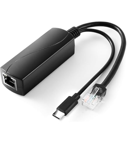 Binardat 10 Ports de Switch Poe Gigabit, 8 Ports Poe 1000Mbps