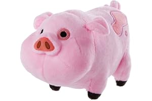 MAYDEE Jouets en peluche Gravity Falls Waddles Dipper Mabel Pink Pig Dolls & Stuffe Waddles Poupées souples remplies Cadeau d'anniversaire d'enfant