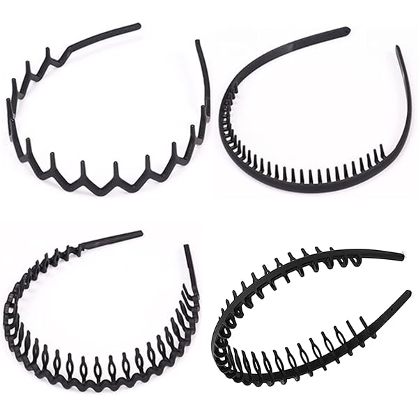 6 Pezzi Sport Fasce Capelli Per Uomo E Donna Capelli Non Scivolare - 8