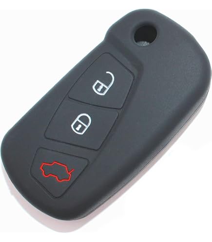 Custodia Portachiave Auto Di Ricambio Per Ford KA MK2 (2008-2016) – Guscio Con 3 Pulsanti, Lama Non Tagliata - 3