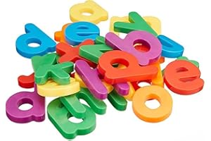 LORD C Magnetic Letters For Board Fridge And Refrigerator Lowercase Alphabet Educational Toys For Kids And Toddlers Colorful Magnets Perfect For Learning ABC Preschool Learning Or Spelling (26 LETTERS)