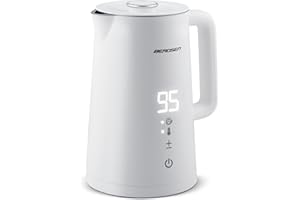 ‎BERDSEN Czajnik elektryczny Berdsen BD-709 1,7l 2200W regulacja temperatury panel dotykowy biały