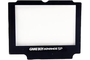 JMXLDS Gametown New Screen Lens Case Cover Glass Protector Part for Nintendo Gameboy Advance SP GBA SP