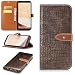 Produktbild jbTec® Flip Case Handy-Hülle Book #M63 KROKODILLEDER-Optik zu Samsung Galaxy S8/Plus - Handy-Tasche Schutz-Hülle Cover Handyhülle Bookstyle Booklet, Farbe:Gold, Modell:Galaxy S8+ / Duos/SM-G955