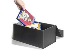 tutata Videospiel-Aufbewahrungsbox Kompatibel mit PS5 PS4 PS3 Spielen, XBOX1 Spielen, Magnetische Videospielbox Protector Case, Store Up to 20 Cases - 1 Pack