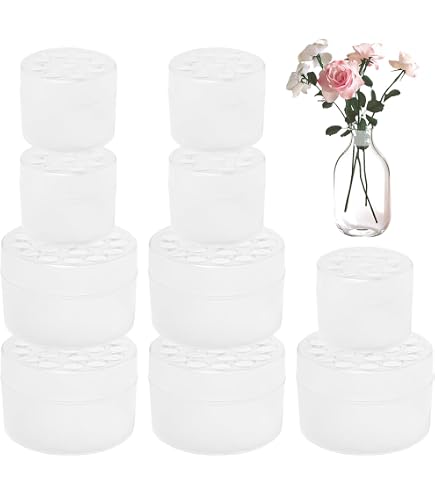 BESPORTBLE Support Floral En Fer Noir - Porte-Bouquet Amovible Pour Décoration