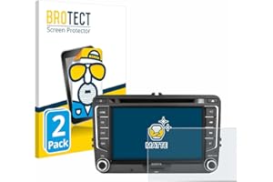 BROTECT Entspiegelungs-Schutzfolie für Zenec E>Go 7" (2 Stück) Matte Displayschutz-Folie, Anti-Reflex, Anti-Fingerprint