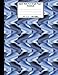 Produktbild Quad Rule 4x4 Graph Paper Notebook. 8.5" x 11". 120 Pages: Blue Shades Surface Texture Cover. Square Grid Paper, Softcover Journal, Graph Ruled ... paper, Coordinate paper, Quadrille Paper.