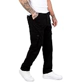 DeepSEA Geniş Kesim Gabardin Kargo Pantolon &ndash; Likralı Outdoor Stil &Ccedil;ok Cepli Erkek Pantolon 1705421