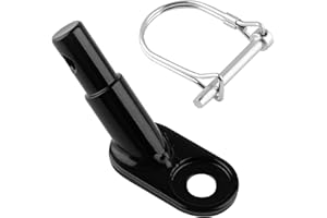 KTXABY Bike Trailer Coupler Bike Trailer Hitch Connector Bicycle Adapter, Bicycle Trailer Hitch Works Attachment for Children's Trailers,Cargo and Pet Bicycle Trailers