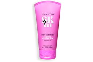 REVOLUTION SKINCARE LONDON Revolution Skin, Magic Make Up Melt Squalane & Oat Soothing Cleansing Balm, Removes Waterproof Makeup, For All Skin Types, Vegan & Cruelty-Free, 150ml